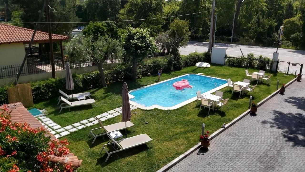 Stelios House Apartment อัสโปรวาลตา ภายนอก รูปภาพ
