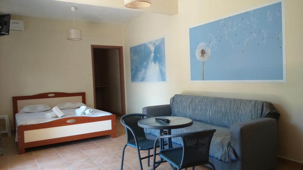 Stelios House Apartment อัสโปรวาลตา ภายนอก รูปภาพ